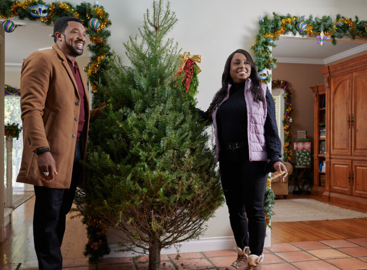 Ledisi, Roger Cross in All Saints Christmas. Photo: Hallmark Channel