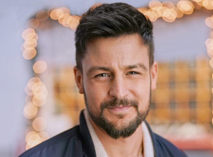 Tyler Hynes in Three Wise Men and a Baby. Credit: ©2022 Hallmark Media/Photographer: Ricardo Hubbs