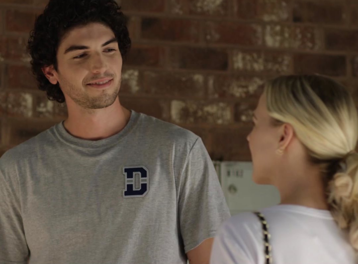 Dylan Nunez and Maddie McCormick in The Secret Life of Amy Bensen
