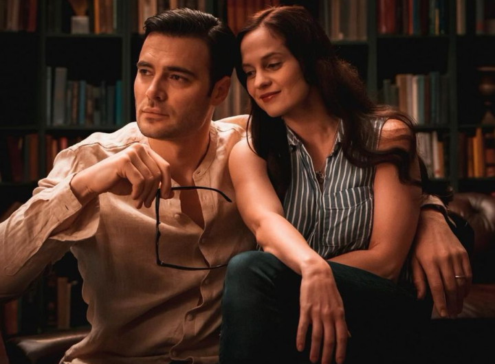 Melanie Zanetti and Giulio Berruti in Gabriel's Redemption. Photo: Passionflix