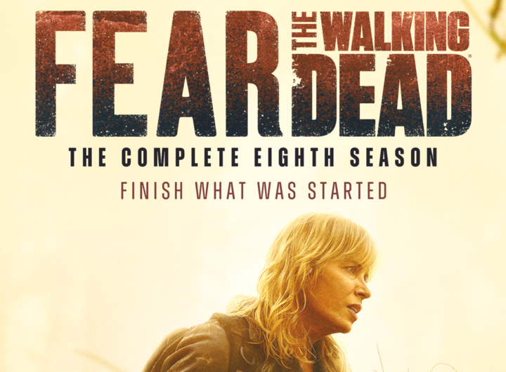 Image of the cover of the Fear TWD season 8 Blu-ray featuring Madison Clark