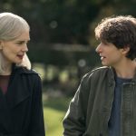 Nicholas Denton as Guy Anatole and Elizabeth McGovern as Helen in Talamasca: The Secret Order. Photo: David Gennard/AMC