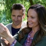 Andrew Walker and Rachel Boston in Adventures in Love & Birding on Hallmark Channel.