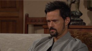 Thomas (Matthew Atkinson) looks frustrated in The Bold and the Beautiful