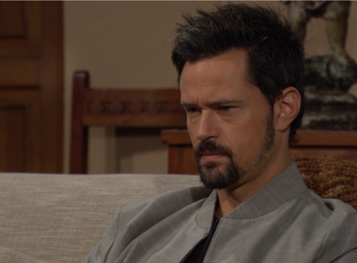 Thomas (Matthew Atkinson) looks frustrated in The Bold and the Beautiful