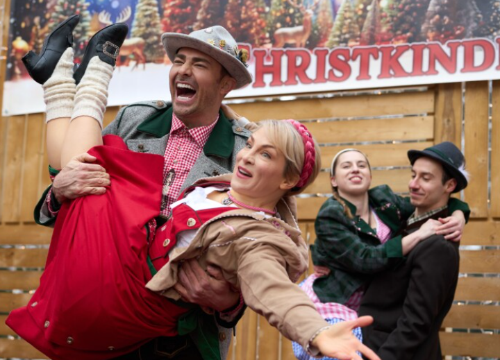 Jonathan Bennett in A Keller Christmas Vacation. Photo: Hallmark Channel