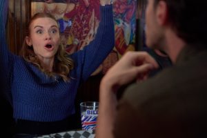 Holland Roden in Holiday Touchdown: A Bills Love Story. Credit: Hallmark Media/Photographer Brian Roedel