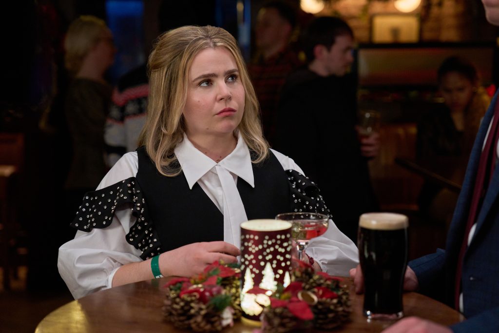 Mae Whitman in Twelve Dates 'Til Christmas. Photo: Hallmark Media/Steffan Hill