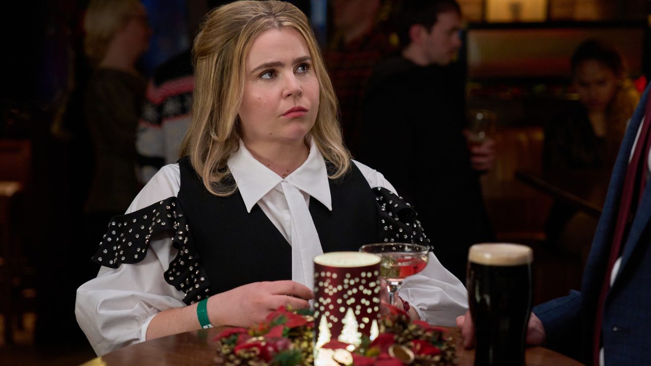 Mae Whitman in Twelve Dates 'Til Christmas. Photo: Hallmark Media/Steffan Hill