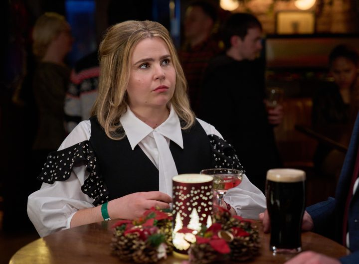 Mae Whitman in Twelve Dates 'Til Christmas. Photo: Hallmark Media/Steffan Hill