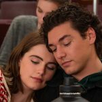 Ella Bright as Hannah Wells and Belmont Cameli as Garrett Graham in Off Campus. Photo: Prime Video