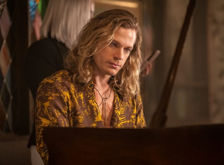 Sam Reid as The Vampire Lestat. Photo: AMC