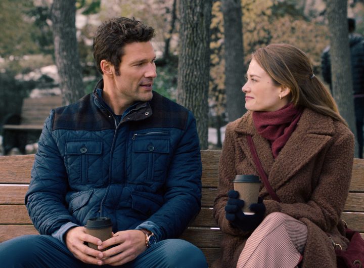 Aaron O'Connell and Kim Matula in The Way to You. Photo: Hallmark Media