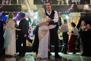 Alison Sweeney and Victor Webster in Sugar & Vice: A Hannah Swensen Mystery. Photo: Hallmark Media