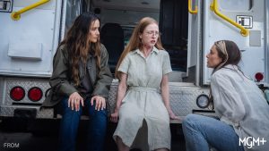 Catalina Sandino Moreno and Julia Doyle in From season 4. Photo: MGM+