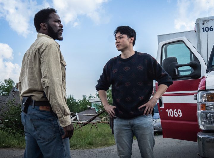 Harold Perrineau and Ricky He in From season 4. Photo: MGM+