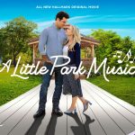 Laci J. Mailey and Beau Mirchoff star in A Little Park Music. Photo: Hallmark Media