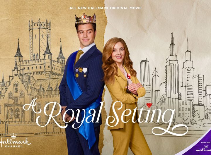 Jen Lilley and Dan Jeannotte in A Royal Setting. Photo: Hallmark Media