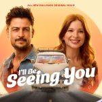 Tyler Hynes and Stacey Farber in I'll Be Seeing You. Image: Hallmark Media