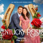 Andrew Walker and Odette Annable in the promotional image for Kentucky Roses. Image: Hallmark Media