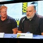 Dr. Travis Taylor and Jay Stratton at The Secret of Skinwalker Ranch panel at SDCC 2024. Photo: Sarabeth Pollock