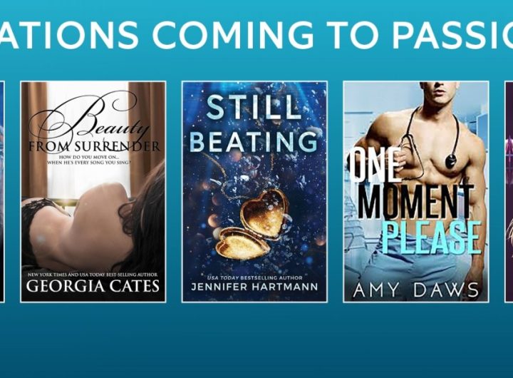 Key art featuring projects in development at Passionflix