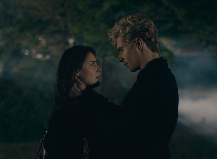 Audrey Hare and Alexander Cubis in Black Dagger Brotherhood season 2. Photo: Passionflix