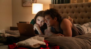 Belmont Cameli and Ella Bright in Off Campus (2026). Photo: Prime Video