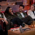 Assad Zaman, Delainey Hayles, Jacob Anderson and Sam Reid in The Vampire Lestat: After Dark. Photo: AMC