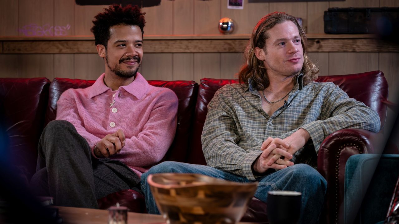 Jacob Anderson and Sam Reid in The Vampire Lestat: After Dark. Photo: AMC