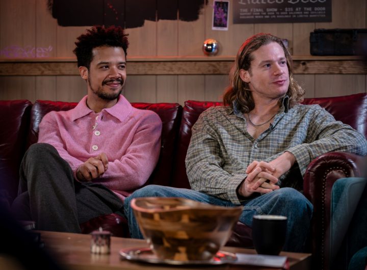 Jacob Anderson and Sam Reid in The Vampire Lestat: After Dark. Photo: AMC