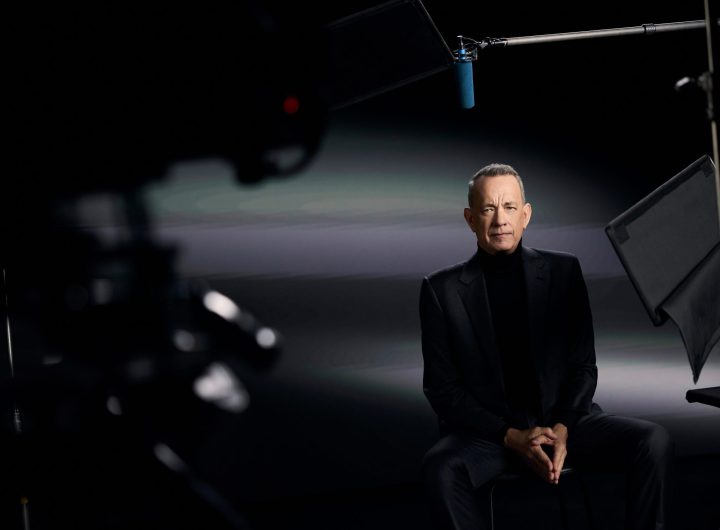 Executive Producer, Host and narrator Tom Hanks of 20-episode series "WWII With Tom Hanks"