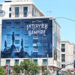 AMC building wrap for Interview with the Vampire season 1 during San Diego Comic-Con 2022. Photo: Sarabeth Pollock