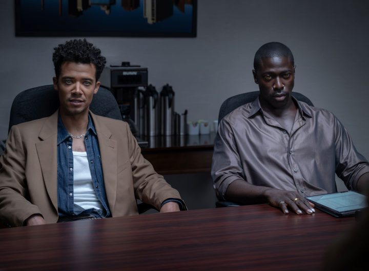 Jacob Anderson as Louis De Pointe Du Lac and Moses Sumney as Lemuel Babangida - Anne Rice's The Vampire Lestat _ Episode 02 - Photo Credit: Sophie Giraud/AMC