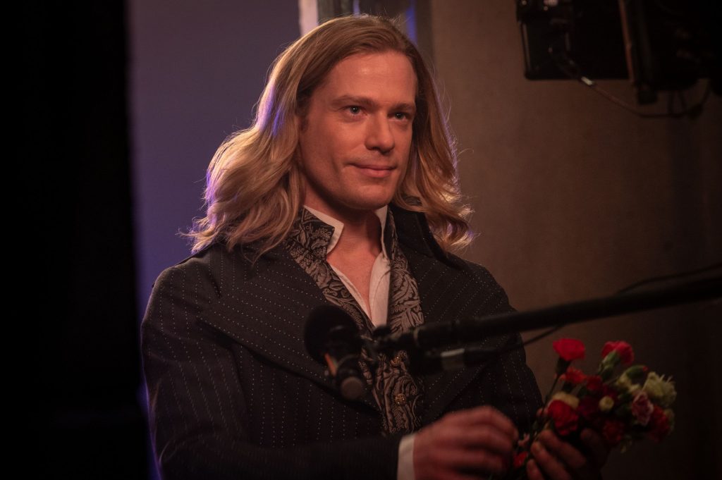 Sam Reid as Lestat De Lioncourt - Anne Rice's The Vampire Lestat _ Episode 03, Behind the Scene - Photo Credit: Sophie Giraud/AMC