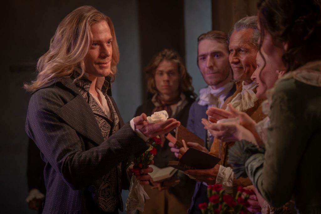 Sam Reid as Lestat De Lioncourt - Anne Rice's The Vampire Lestat _ Episode 03 - Photo Credit: Sophie Giraud/AMC