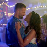 Brendan Penny and Heather Hemmens in Texas Two Step. Photo: Hallmark Media