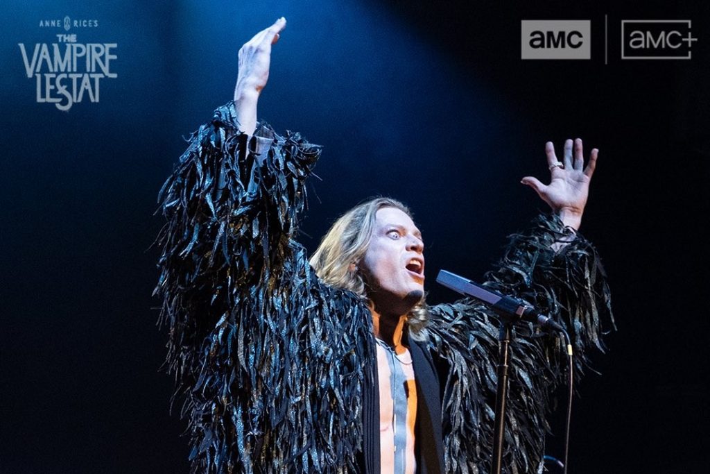 Sam Reid as Lestat at The Vampire Lestat concert. Photo: AMC