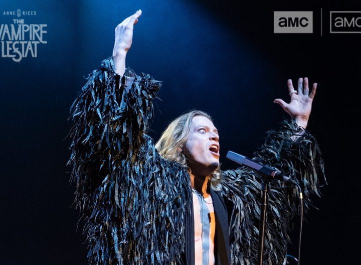 Sam Reid as Lestat at The Vampire Lestat concert. Photo: AMC