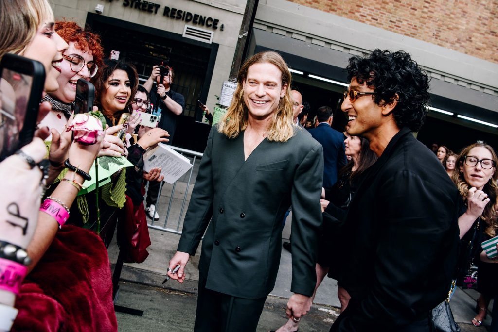 Sam Reid and Assad Zaman at The Vampire Lestat Concert. Photo: AMC