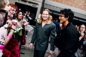 Sam Reid and Assad Zaman at The Vampire Lestat Concert. Photo: AMC