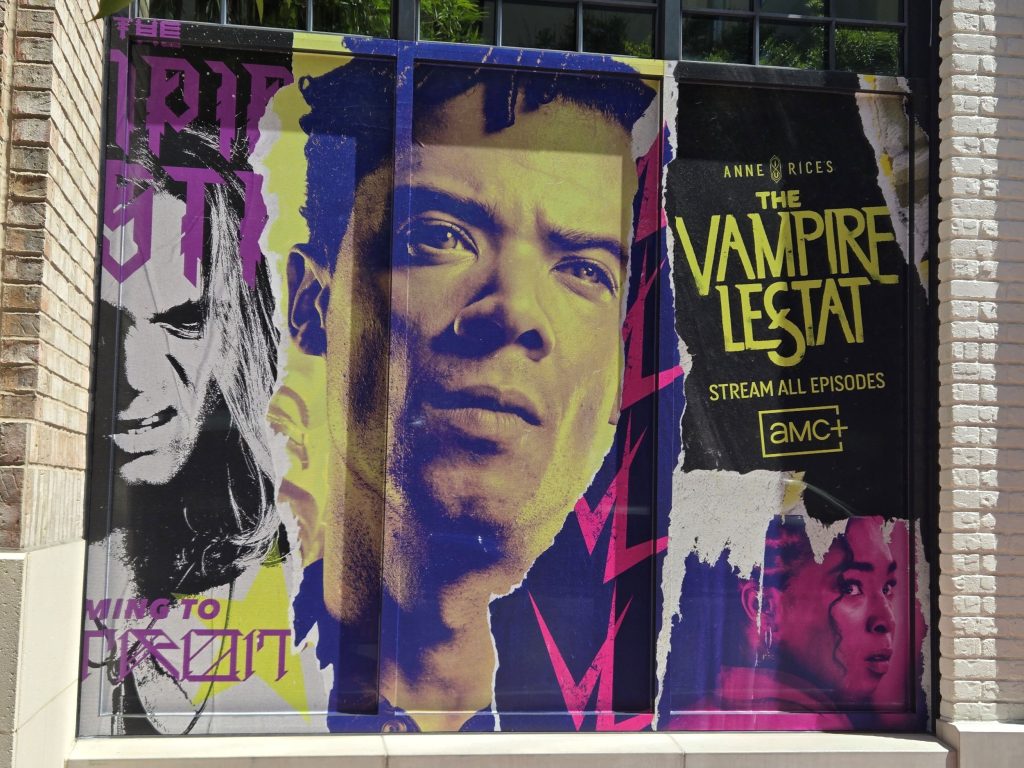 The Vampire Lestat building wrap at Pendry San Diego for SDCC 2026. Photo: Sarabeth Pollock