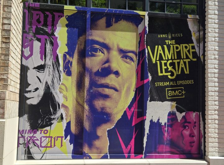 The Vampire Lestat building wrap at Pendry San Diego for SDCC 2026. Photo: Sarabeth Pollock
