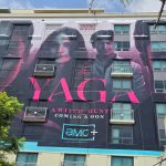 YAGA building wrap on the Hilton Gaslamp during SDCC 2026. Photo: Sarabeth Pollock