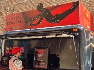 AHS: Murder House ice cream truck at SDCC 2026 to celebrate AHS: 13. Photo: Sarabeth Pollock