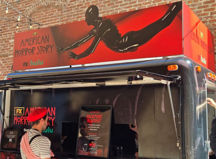 AHS: Murder House ice cream truck at SDCC 2026 to celebrate AHS: 13. Photo: Sarabeth Pollock