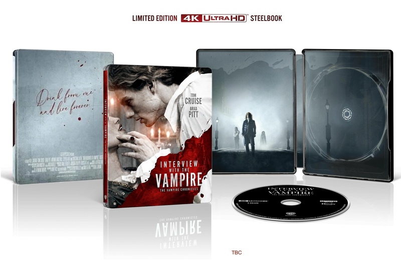 Interview with the Vampire 4K Blu-ray and Steelbook