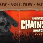 Key art for 2026 FANGORIA Chainsaw Awards
