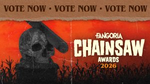 Key art for 2026 FANGORIA Chainsaw Awards