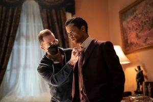 BTS, Crew, Jacob Anderson as Louis De Point Du Lac - Interview with the Vampire _ Season 1, Episode 3, Photo Credit: Alfonso Bresciani/AMC